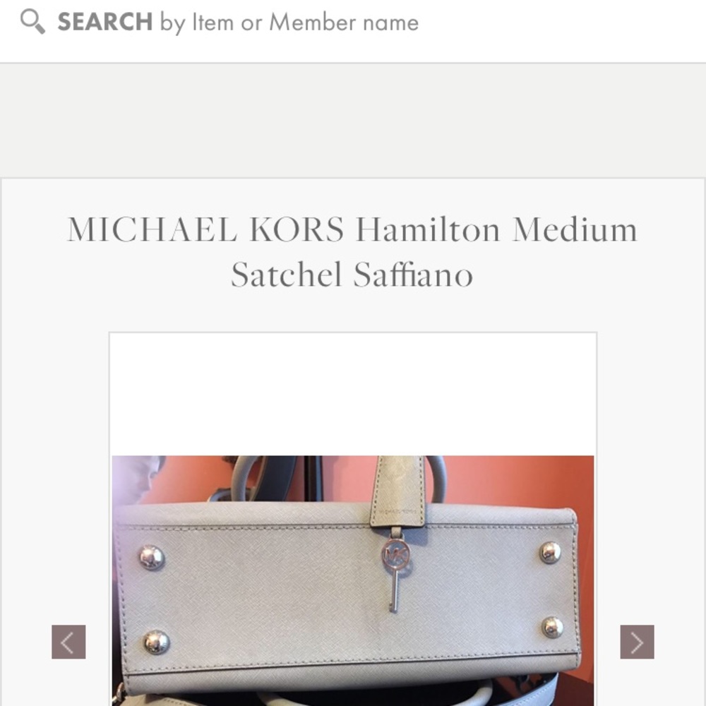 Michael michael Kors Saffiano leather tote. - Picture 4 of 8